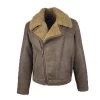 Carter's Brown Biker Shearling Jacket -Leather Clothing Store Carterbrown 1