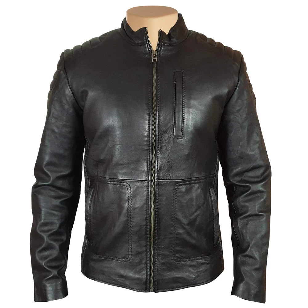 Cleve's Leather Jacket With Stretch Leather 3 Cleve's Leather Jacket With Stretch Leather