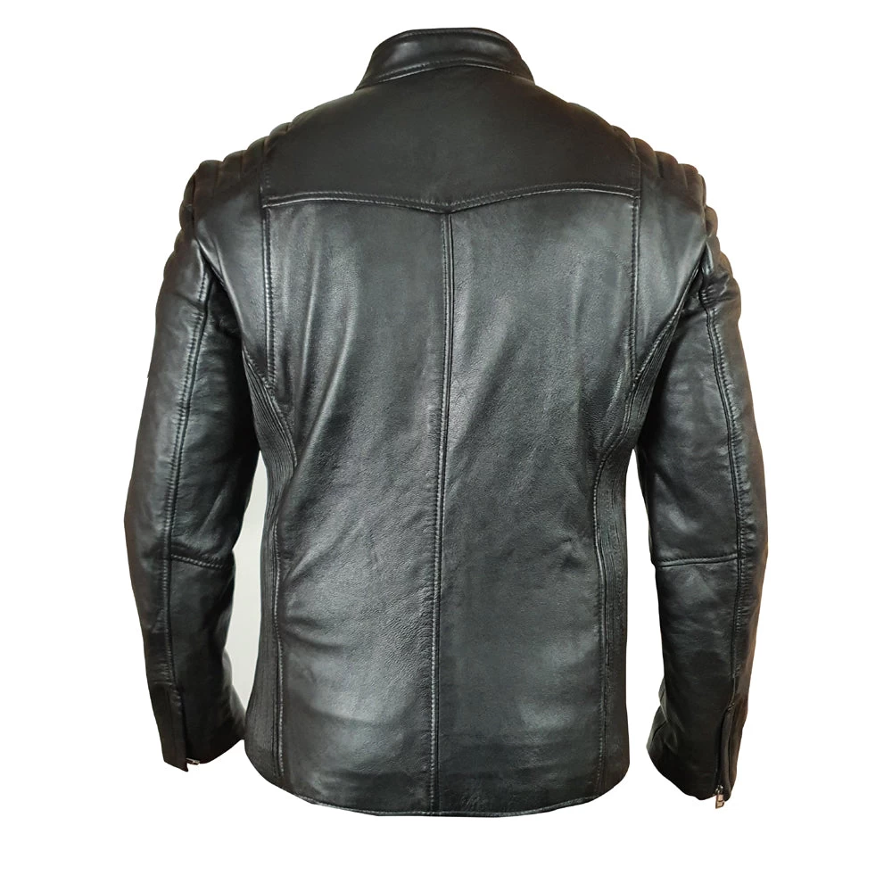 Cleve's Leather Jacket With Stretch Leather 4 Cleve's Leather Jacket With Stretch Leather - Image 2