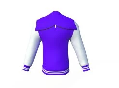 Purple Varsity Letterman Jacket With White Sleeves 22 Purple Varsity Letterman Jacket With White Sleeves -Leather Clothing Store Collar 3 9f3c6a0a 088c 4faf ac1c 682ec81e8baa
