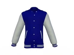 Navy Varsity Letterman Jacket With Grey Sleeves 18 Navy Varsity Letterman Jacket With Grey Sleeves -Leather Clothing Store Collar 3 bec2bf77 ec38 4ab6 89d3 cce1a09639a3