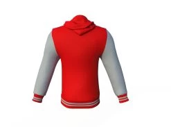 Red Varsity Letterman Jacket With Grey Sleeves 23 Red Varsity Letterman Jacket With Grey Sleeves -Leather Clothing Store Collar 4 c178be49 160f 44b7 b157 ade48ff16972