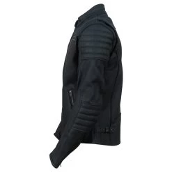 Alexander Matte Leather Cafe Racer Motorcycle Jacket -Leather Clothing Store D1170625ok