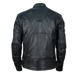 Nathan's Armored Adventure Black Motorcycle Jacket -Leather Clothing Store D1170666ok