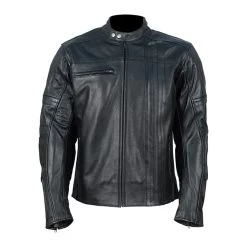 Owen's Streamline Racer Armored Motorcycle Leather Jacket
