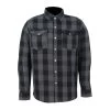 Grey Armored Motorcycle Riding Flannel Shirt 2 Grey Armored Motorcycle Riding Flannel Shirt -Leather Clothing Store D1170688ok