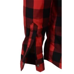 Red Moto Rider Armored Motorcycle Flannel Shirt 14 Red Moto Rider Armored Motorcycle Flannel Shirt -Leather Clothing Store D1170710ok