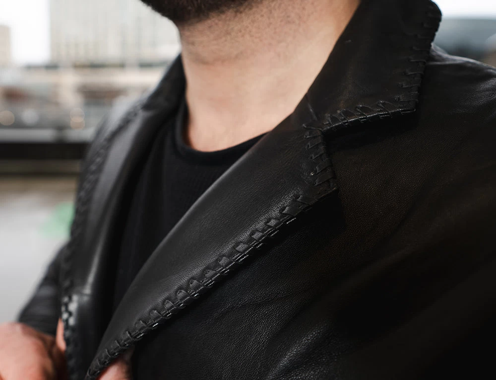 Theodore Black Western Style Blazer 7 Theodore Black Western Style Blazer - Image 5