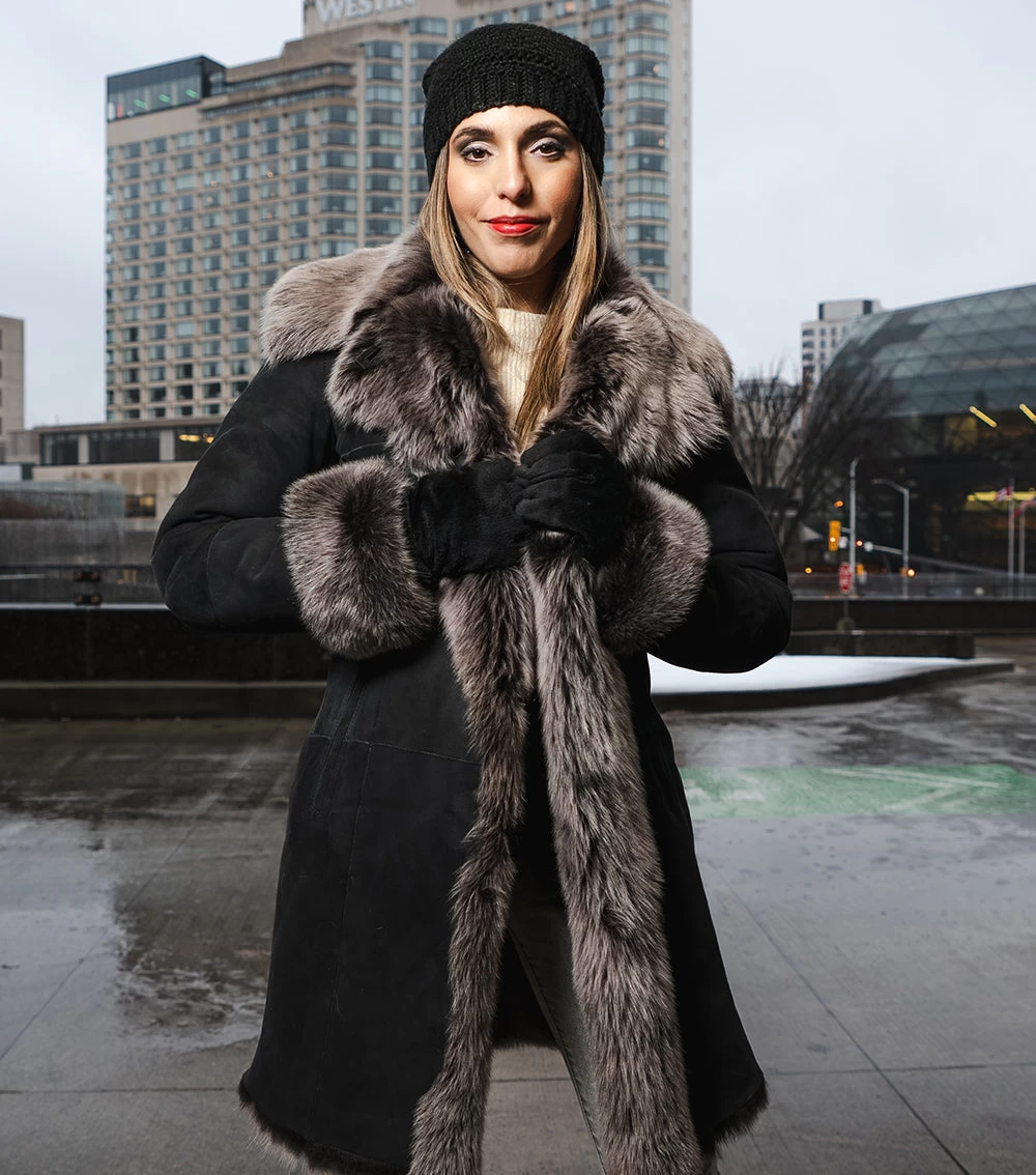 Stefanias's Toscana Shearling Sheepskin Coat 4 Stefanias's Toscana Shearling Sheepskin Coat - Image 2