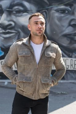 Vintage Blast Leather Jacket With Point Collar 9 Vintage Blast Leather Jacket With Point Collar -Leather Clothing Store DSC 0167 min