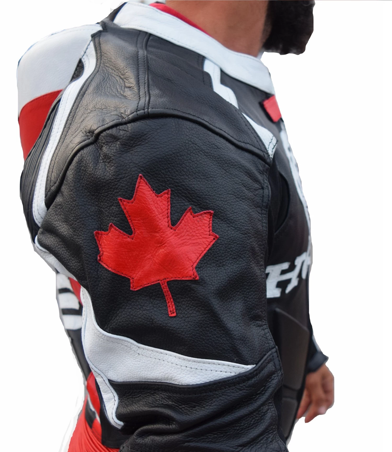 Canadian Honda Motorcycle Leather Suit 6 Canadian Honda Motorcycle Leather Suit - Image 4