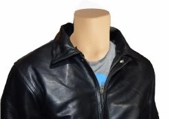 A2 Bomber Aviator Leather Jacket -Leather Clothing Store DSC 2449