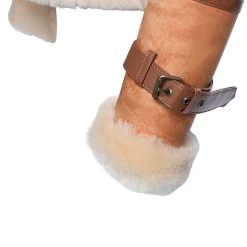 Kristy Vintage Cognac Womens Crop Shearling Bomber Jacket 22 Kristy Vintage Cognac Womens Crop Shearling Bomber Jacket -Leather Clothing Store DSC 7219