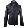 Dapper Zip Up Leather Jacket With Hoodie 1 Dapper Zip Up Leather Jacket With Hoodie -Leather Clothing Store Dapperzipupleatherjacketwithhoodie 1