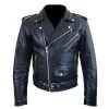 "Perfect" Biker Style Classic Black Premium Heavy Leather Jacket 1 "Perfect" Biker Style Classic Black Premium Heavy Leather Jacket -Leather Clothing Store FLAPJKT01 7e93da95 6dac 4733 8ee5 5ce06aede17f