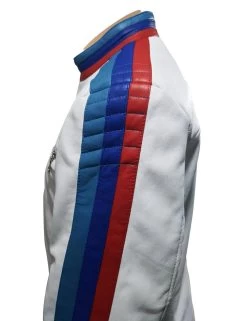BMW White Motorcycle Jacket With Red And Blue Stripes And Armor Protection -Leather Clothing Store IMG 20190724 WA0011 b711a42b 0967 4053 b7f3 6572251c9b7c