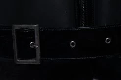 Tasha’s Black Sheepskin Shearling B-3 Bomber Style Jacket 16 Tasha’s Black Sheepskin Shearling B-3 Bomber Style Jacket -Leather Clothing Store Jackets 18 5