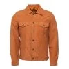 Trucker Shirt Tan Suede Leather Jacket 2 Trucker Shirt Tan Suede Leather Jacket -Leather Clothing Store ShirtstyleNubuckLeatherjacket