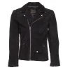 Silva's Black Suede Leather Jacket 1 Silva's Black Suede Leather Jacket -Leather Clothing Store Silva sBlackSuedeLeatherjacket