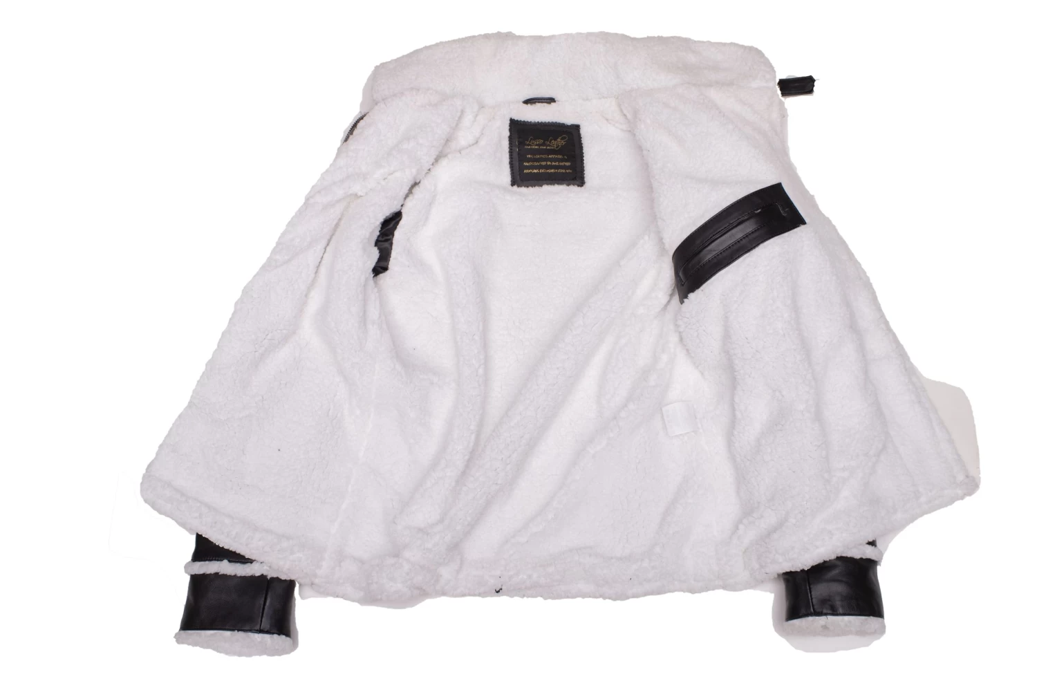 Harry's Sherpa Leather Jacket With Double Collar 10 Harry's Sherpa Leather Jacket With Double Collar - Image 8