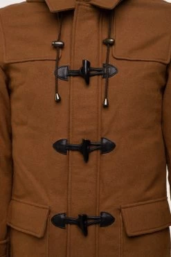 Clifford's Brown Leather 3/4 Length Jacket -Leather Clothing Store Studio Session 11123