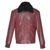 Justin's Burgundy A2 Bomber Jacket 2 Justin's Burgundy A2 Bomber Jacket -Leather Clothing Store Untitleddesign 2023 04 06T002315.194