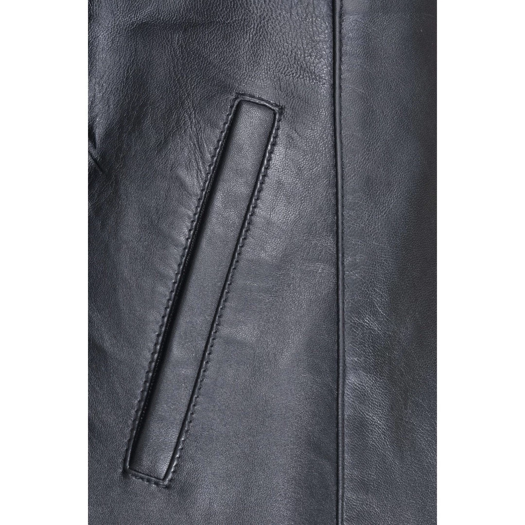 Natalie Black Winter Coat With Fur Cuffs 11 Natalie Black Winter Coat With Fur Cuffs - Image 9