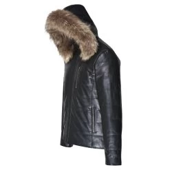 Raven Black Hooded Puffer Jacket 8 Raven Black Hooded Puffer Jacket -Leather Clothing Store Untitleddesign 100