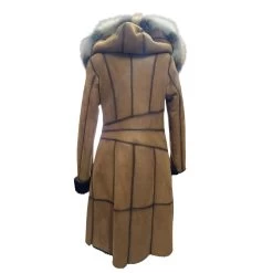 Ellie's Shearling Hooded Coat With Crystal Fox Fur -Leather Clothing Store Untitleddesign 2 4