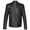 Bandit Black Cafe Racer Heavy Leather Jacket 1 Bandit Black Cafe Racer Heavy Leather Jacket -Leather Clothing Store Untitleddesign 83