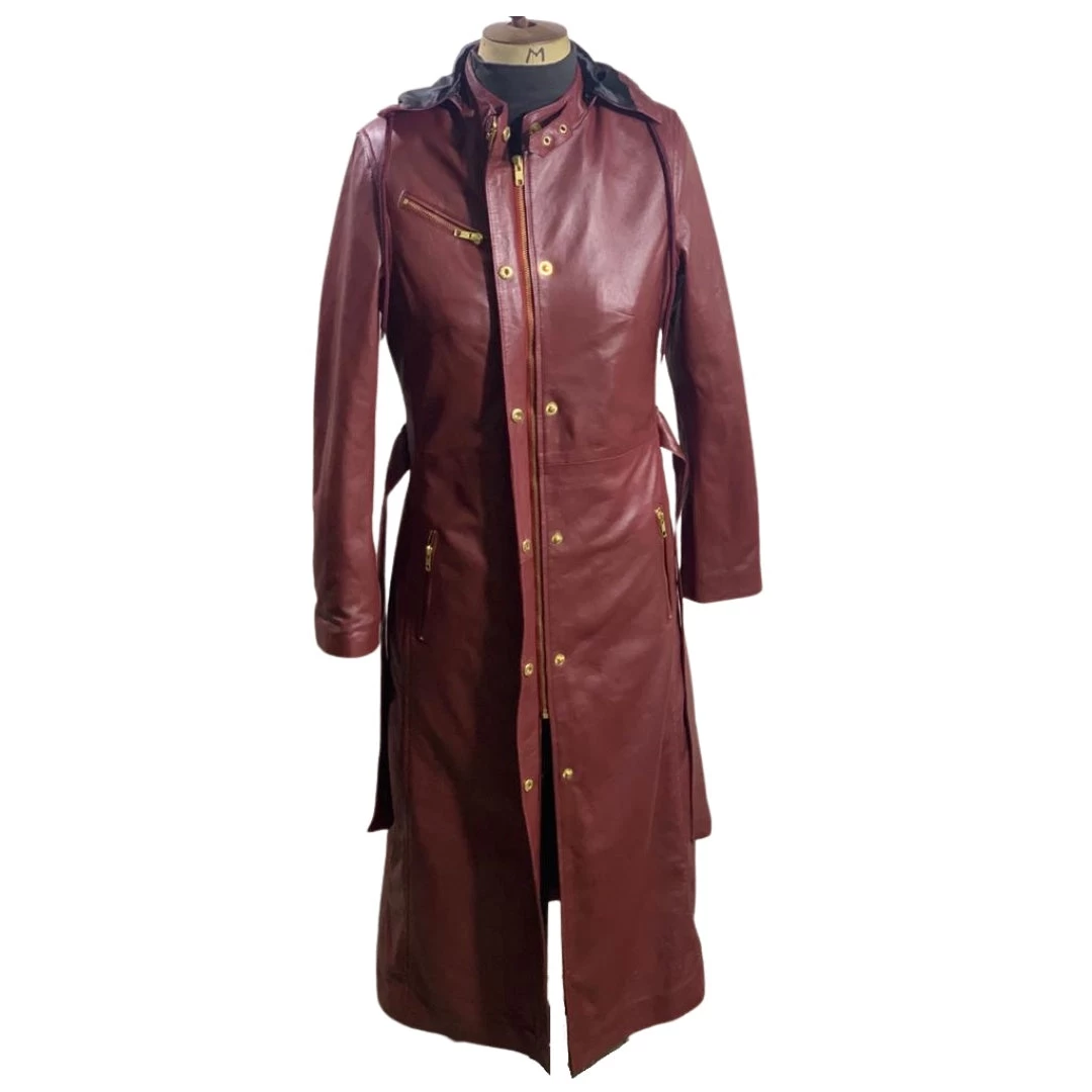 Nora's Trendy Women's Long Hooded Overcoat 5 Nora's Trendy Women's Long Hooded Overcoat - Image 3