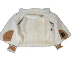 Stan's Tan Suede Shearling Trucker Jacket -Leather Clothing Store WhatsAppImage2021 12 07at6.43.57PM