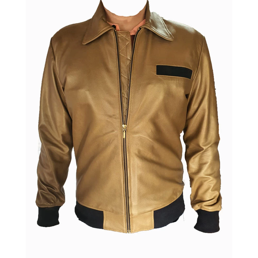 Andrew Golden Bomber Jacket 3 Andrew Golden Bomber Jacket