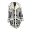 Bret Harry Distressed Grey Shearling Overcoat 1 Bret Harry Distressed Grey Shearling Overcoat -Leather Clothing Store WhiteDistressedShearlingCoat 1