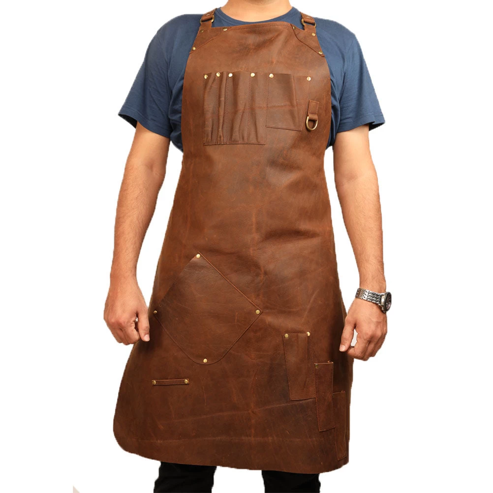 Brown Leather Apron 3 Brown Leather Apron