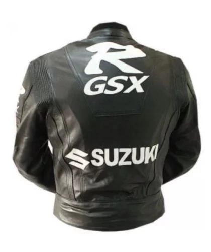 Black Suzuki Motorycle Jacket With Armor Protection 5 Black Suzuki Motorycle Jacket With Armor Protection - Image 3